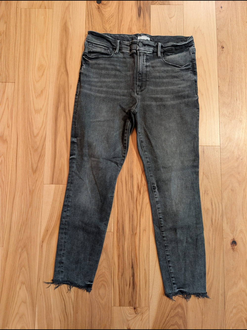 GOOD AMERICAN High Waist Black Skinny Jeans